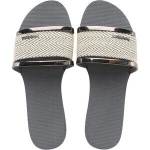 NWT Havaianas You Transcoso Premium Slides Size 9/10 M